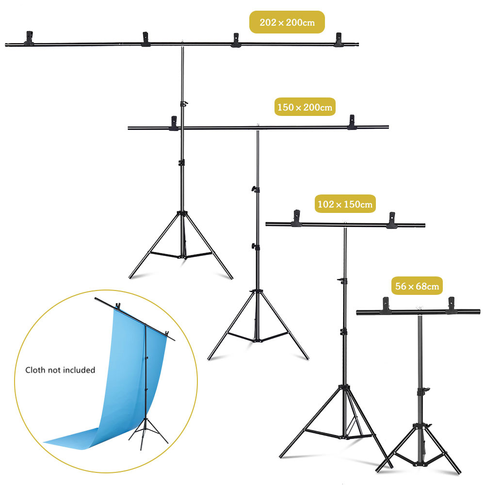Photography Website - Photography T-shape Background Backdrop Stand Frame