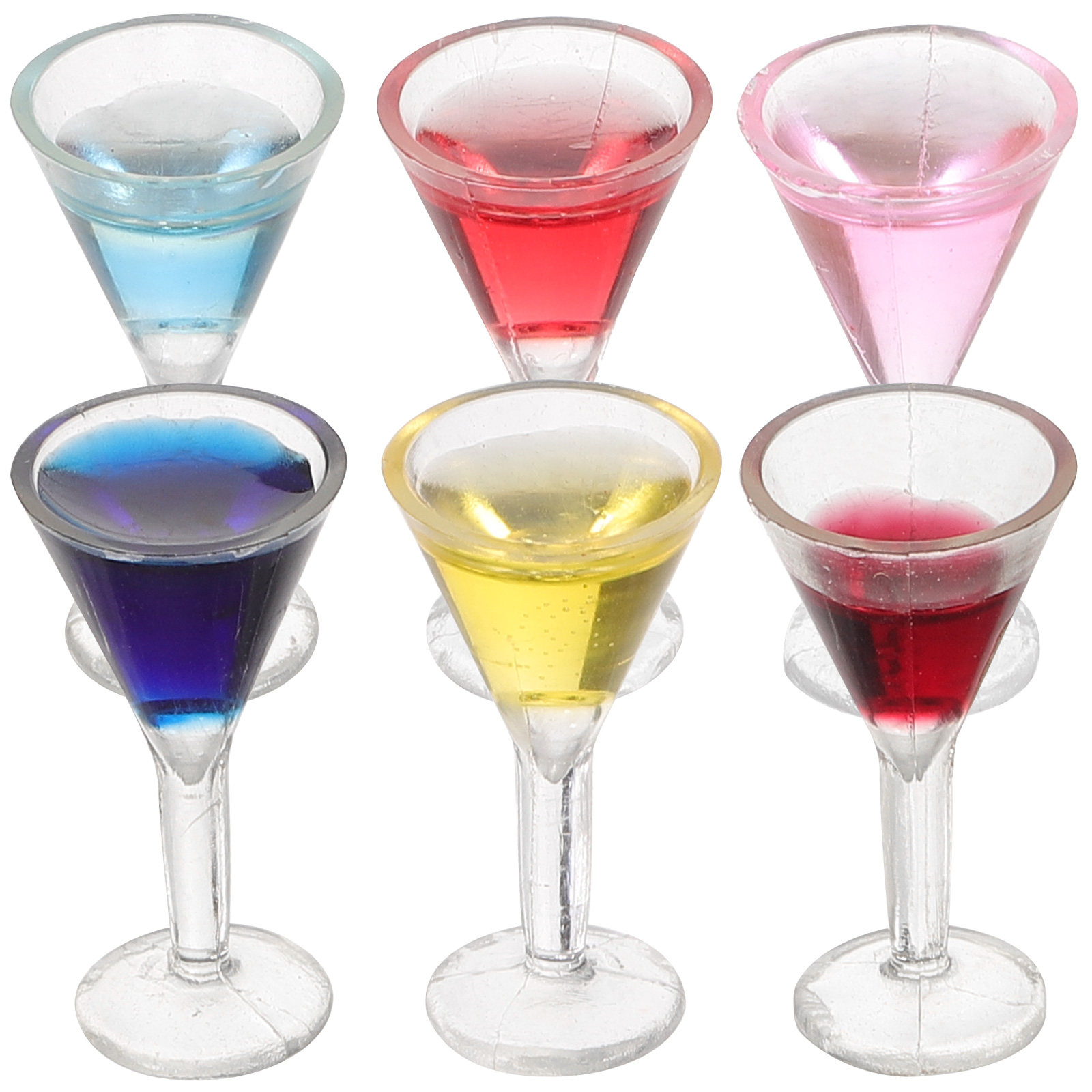 6Pcs Mini Cocktail Glasses Chi - Photography Desk recension och pris