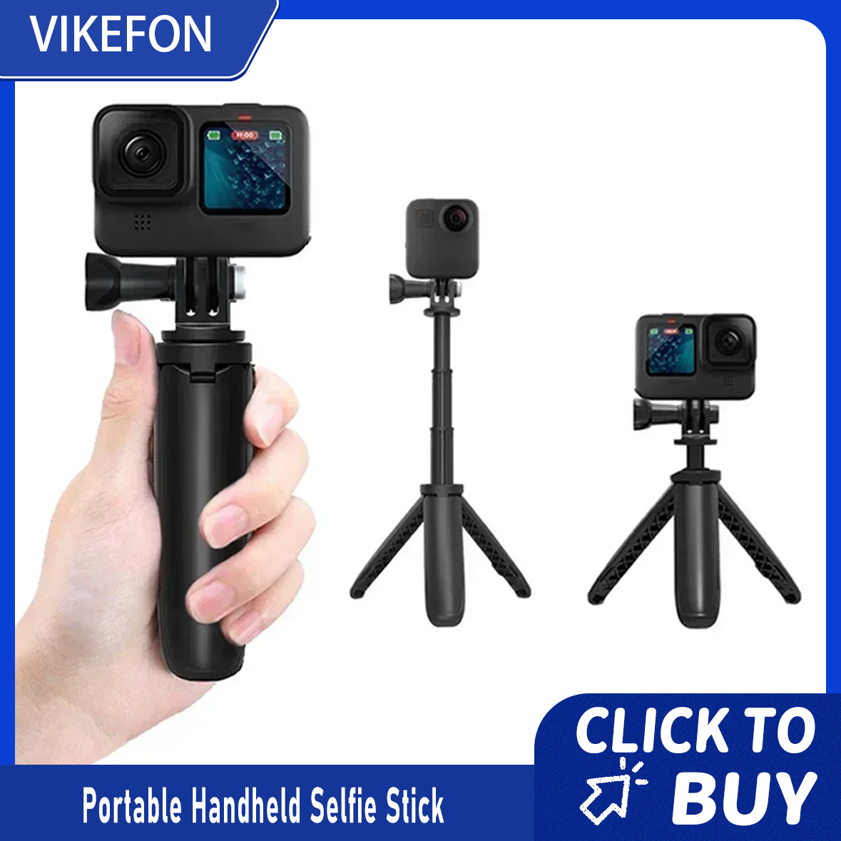 Portable Handheld Selfie Stick - Photography Desk recension och pris