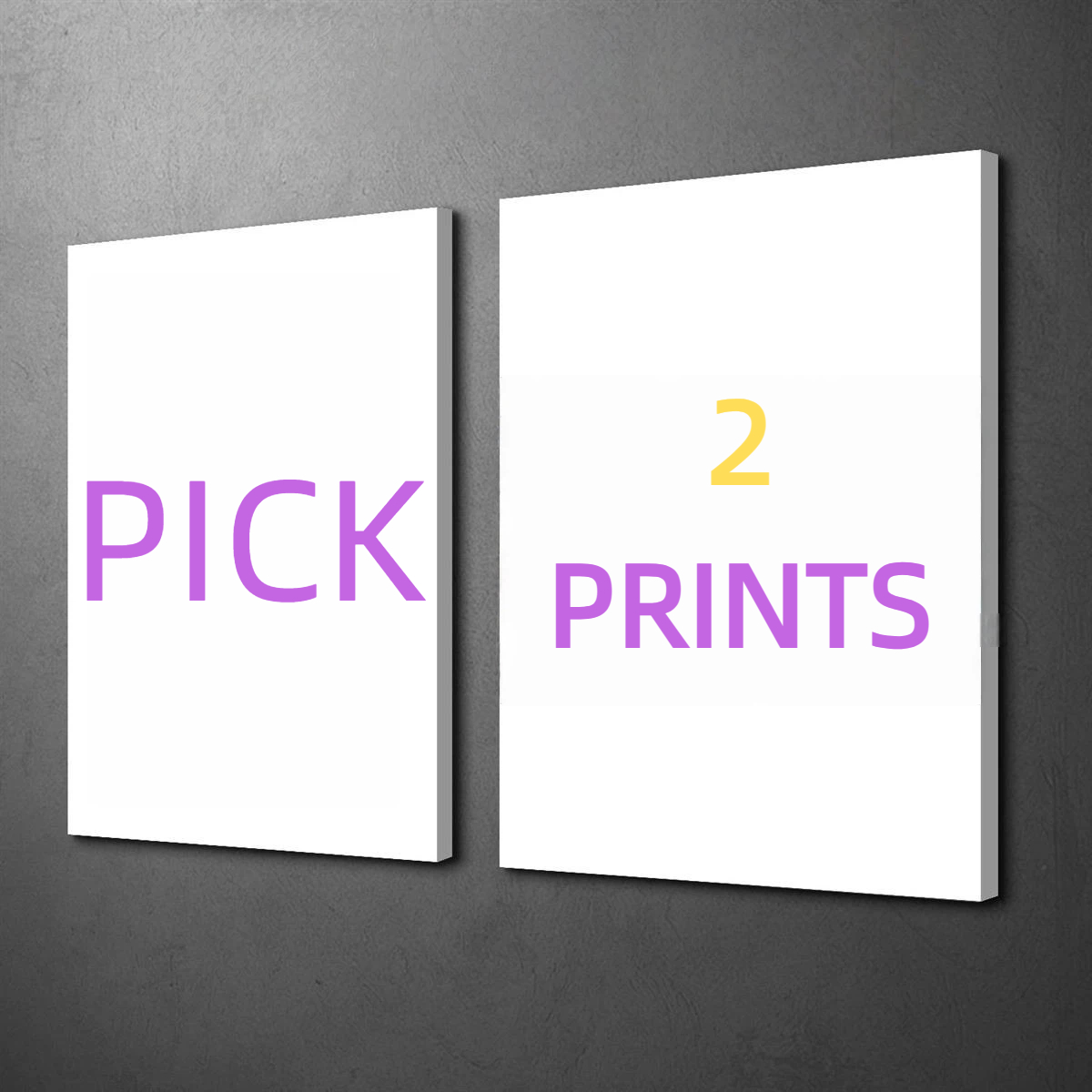 2pcs/set of custom canvas phot - Photography Image recension och pris