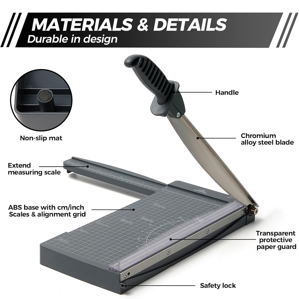 12-inch guillotine paper cutte - Photography Paper recension och pris