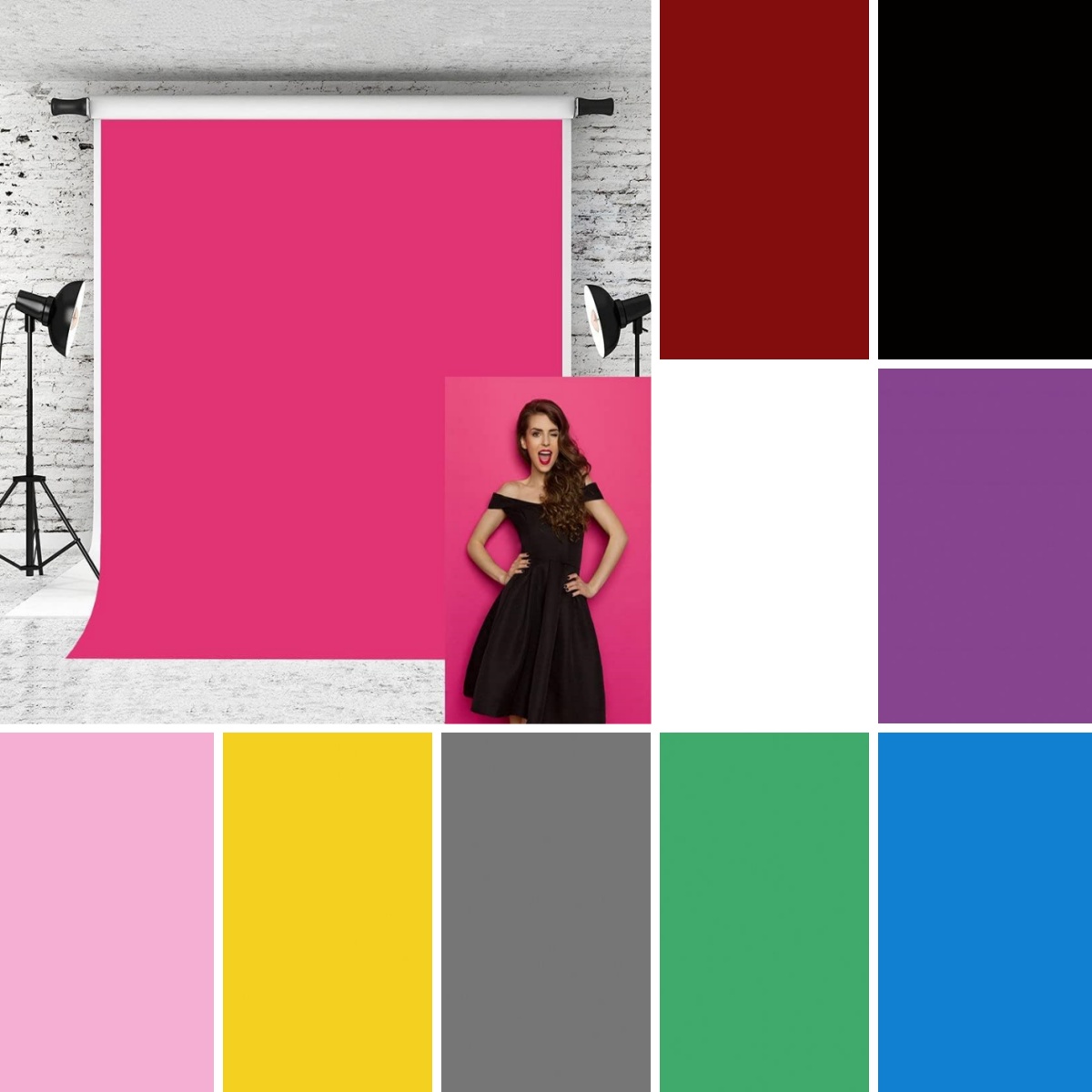 Solid Color Photography Backdr - Photography Website recension och pris