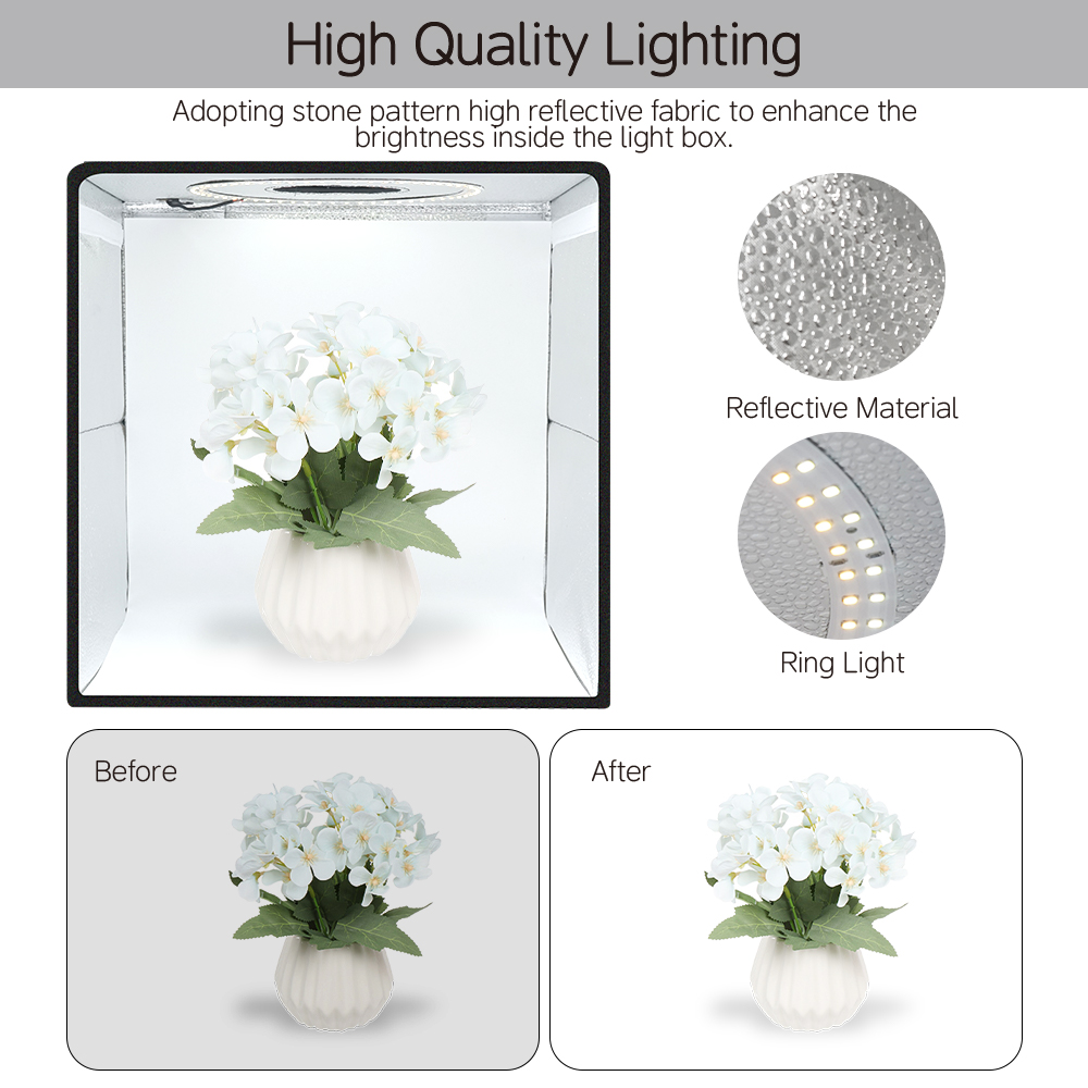 Lightdow Photo Lighting Studio - Photography Desk recension och pris