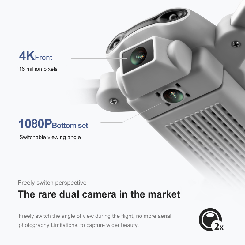 V9 RC Mini Drone 4k Dual Camer - Photography Angle recension och pris