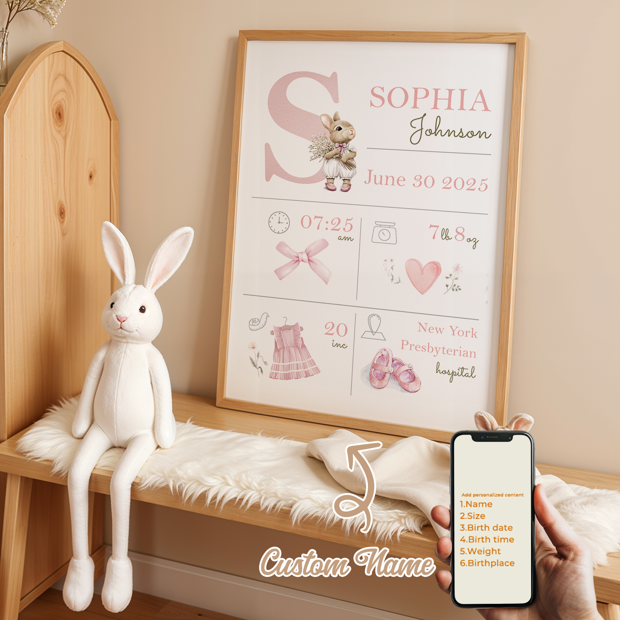 Personalized Custom Name Carto - Photography Image recension och pris