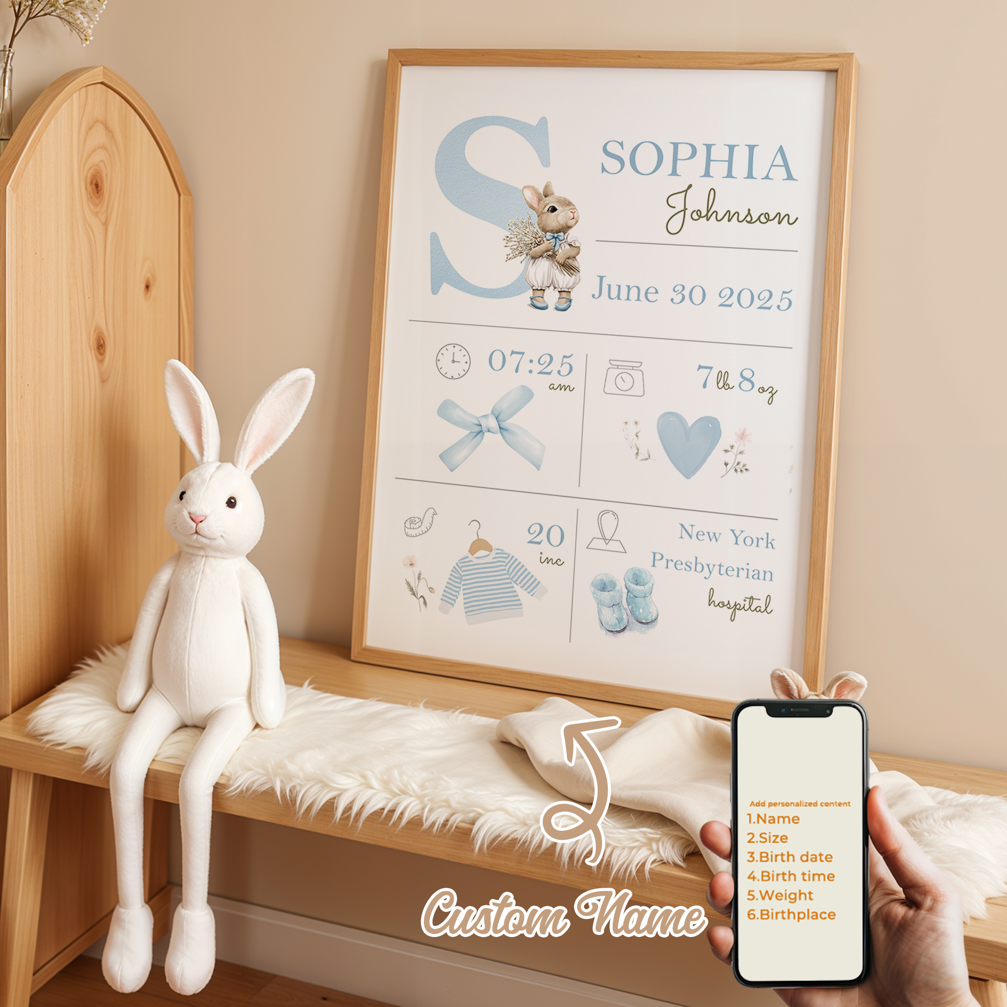 Personalized Custom Name Carto - Photography Image recension och pris