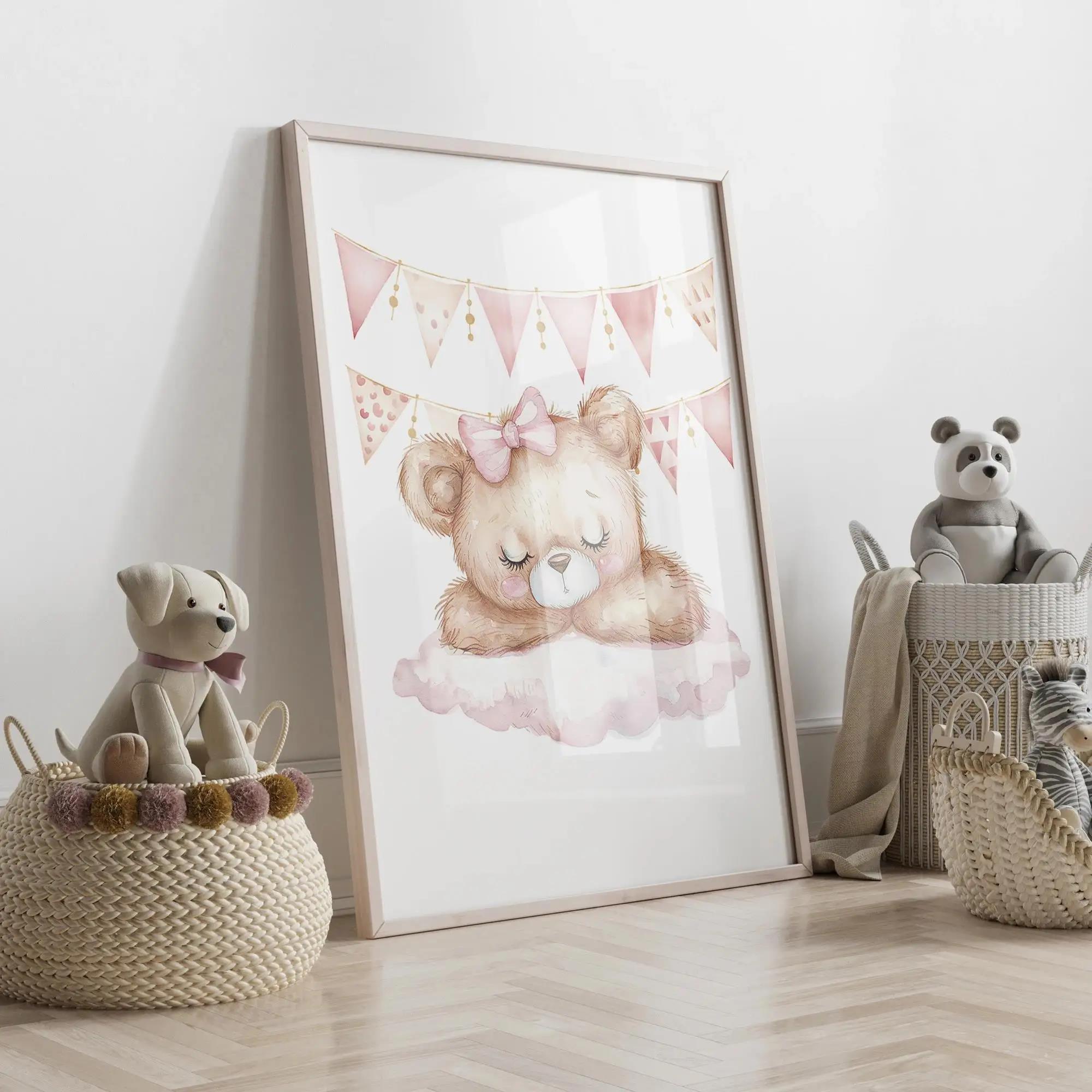 Pink Dream Bear Carousel Tent  - Photography Image recension och pris