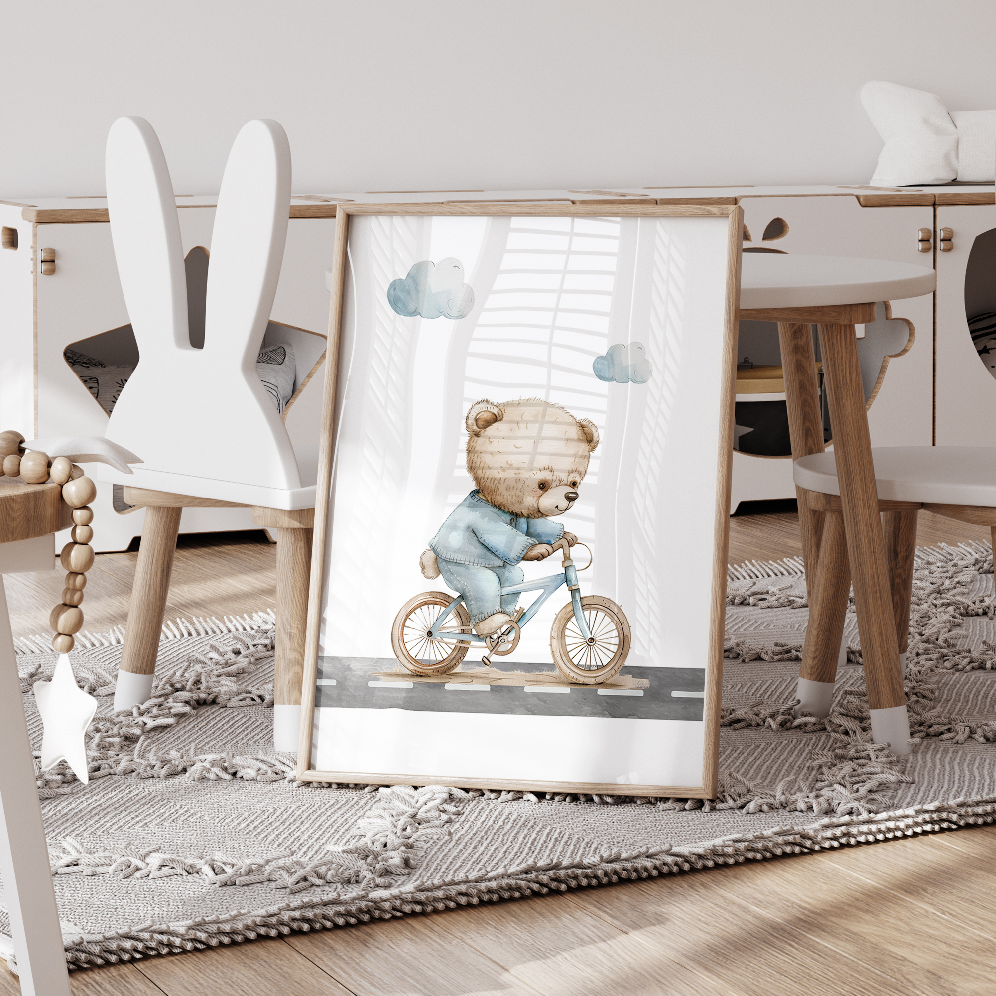 3pcs Personalized Name Blue Be - Photography Image recension och pris