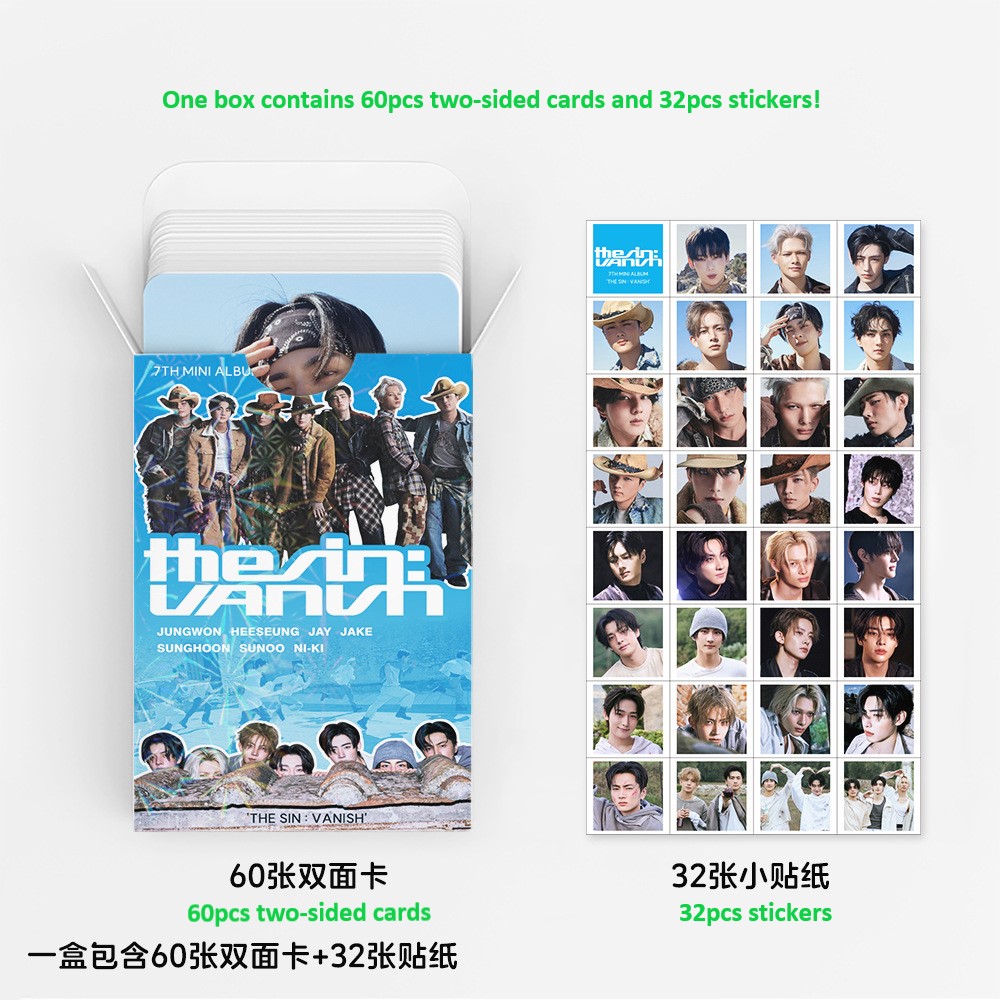 60+32PCS/SET 2026 KPOP SKZOO N - Photography Paper recension och pris