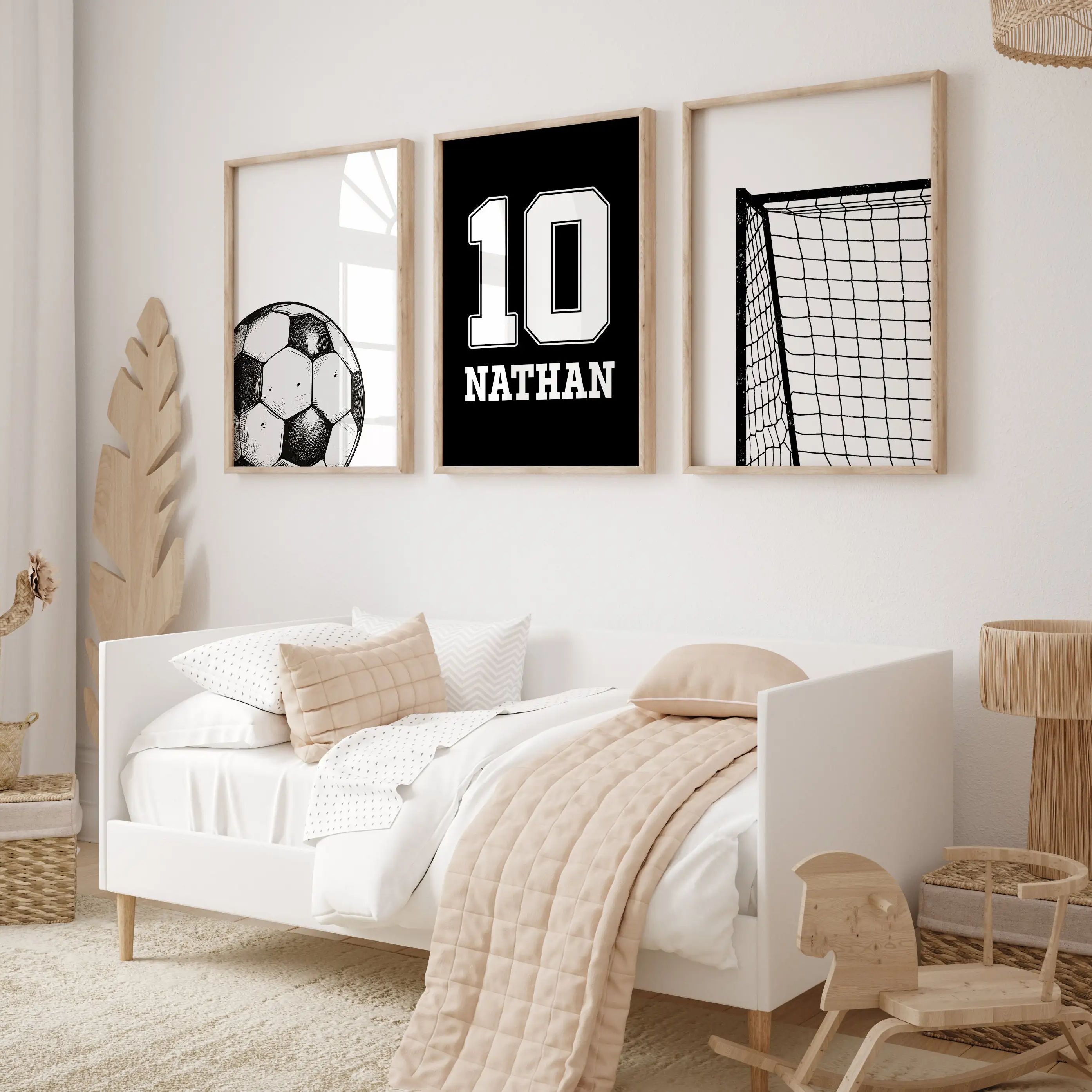 Custom Name and Number Soccer  - Photography Image recension och pris