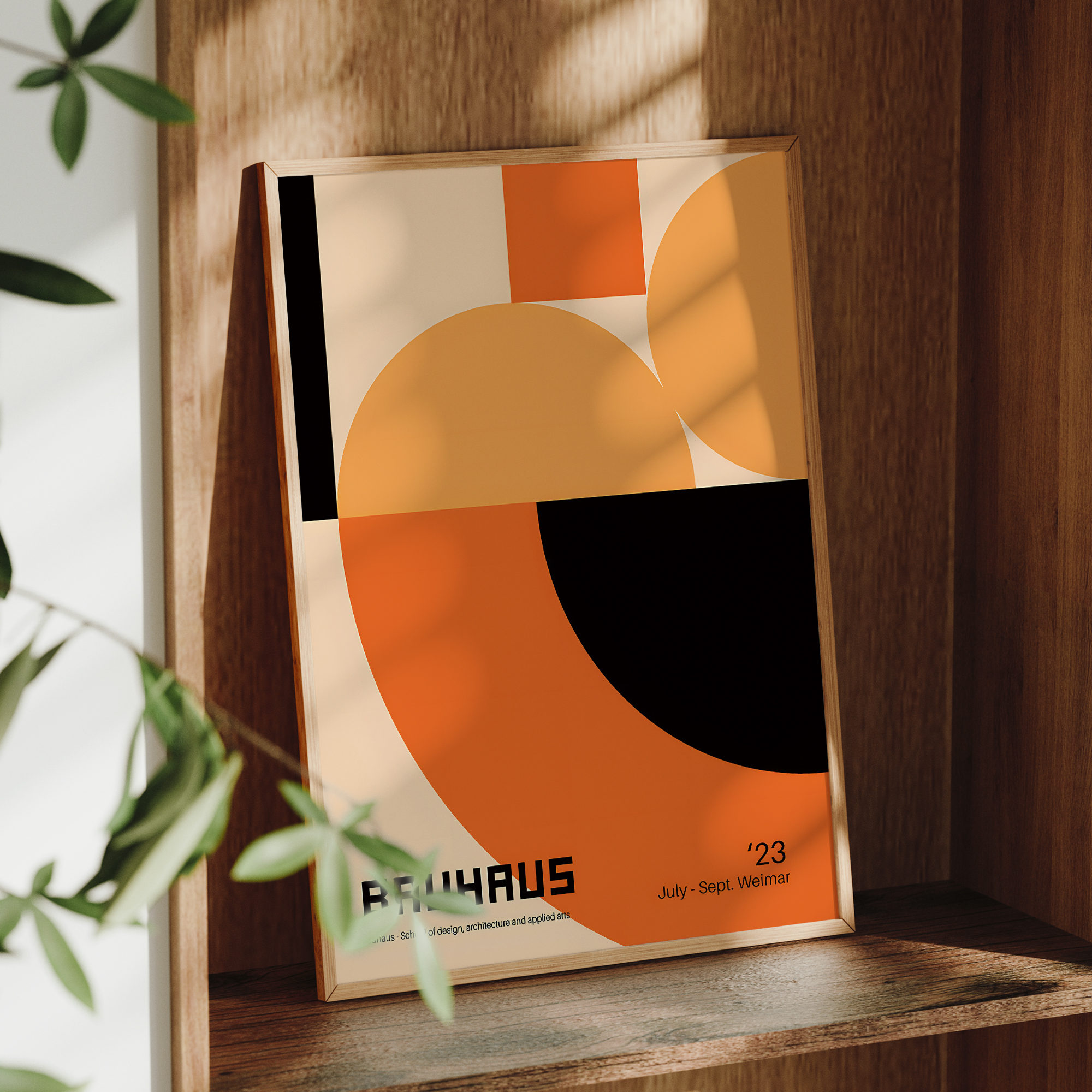 Modern Geometry Bauhaus School - Photography Image recension och pris