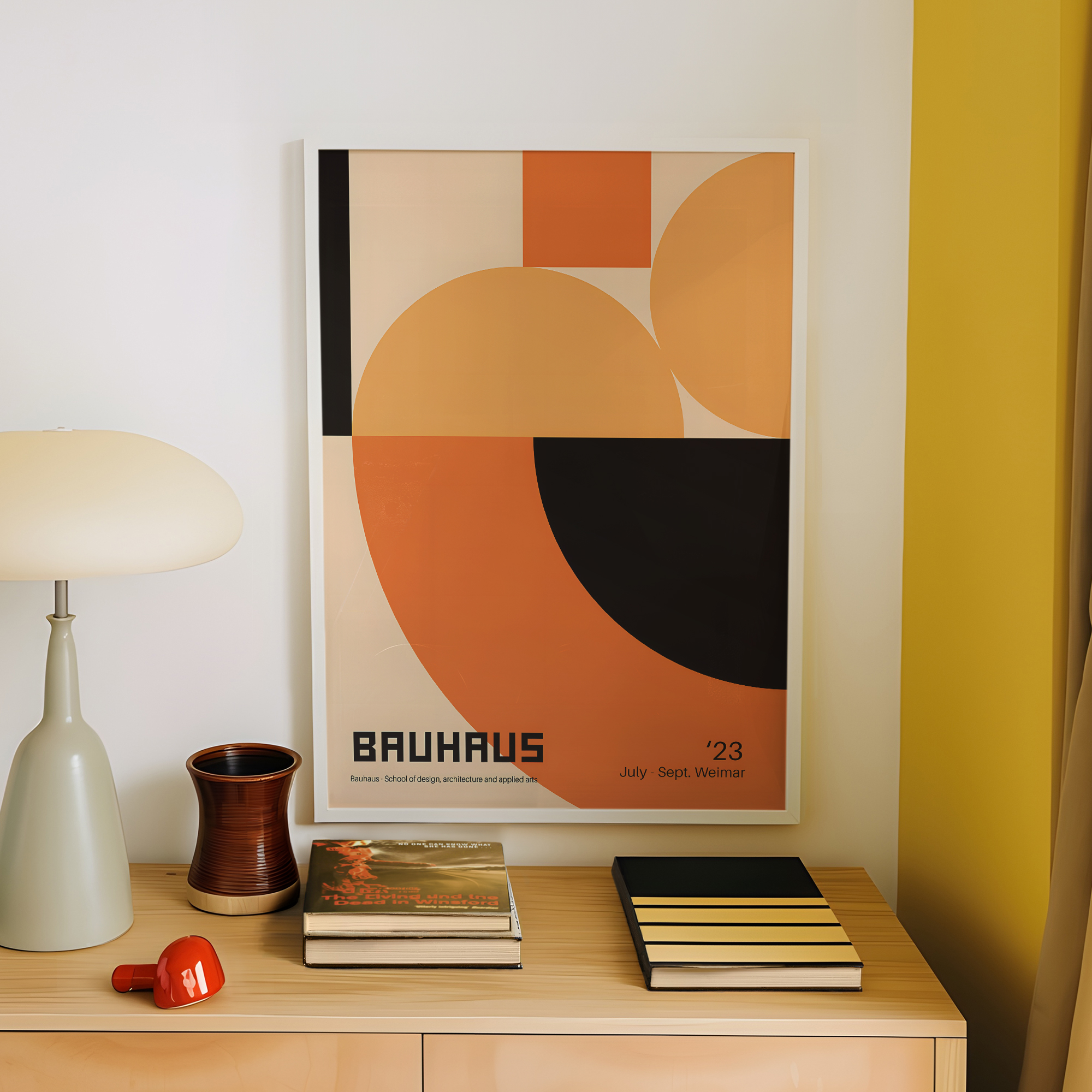 Modern Geometry Bauhaus School - Photography Image recension och pris