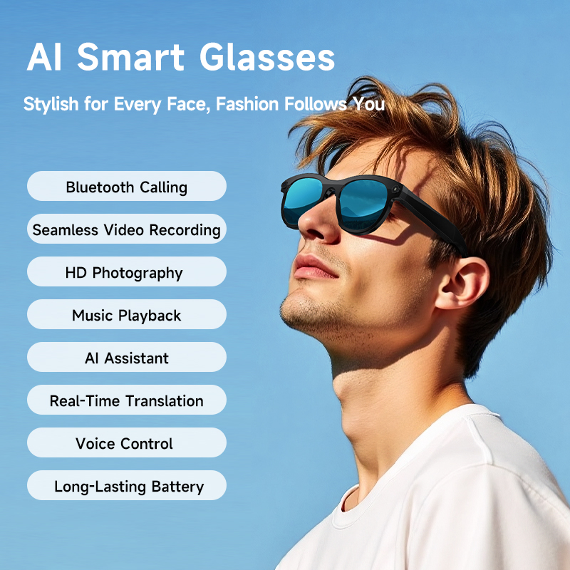 Latest 200W Pixel Smart Glasse - Photography Translate recension och pris