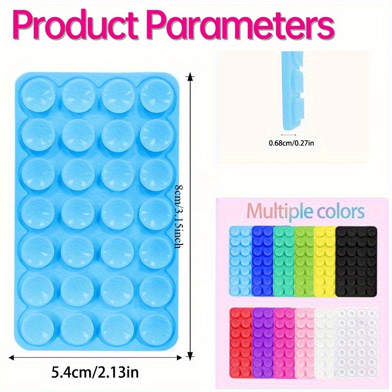 10Pcs Double-Sided Silicone Su - Photography Desk recension och pris