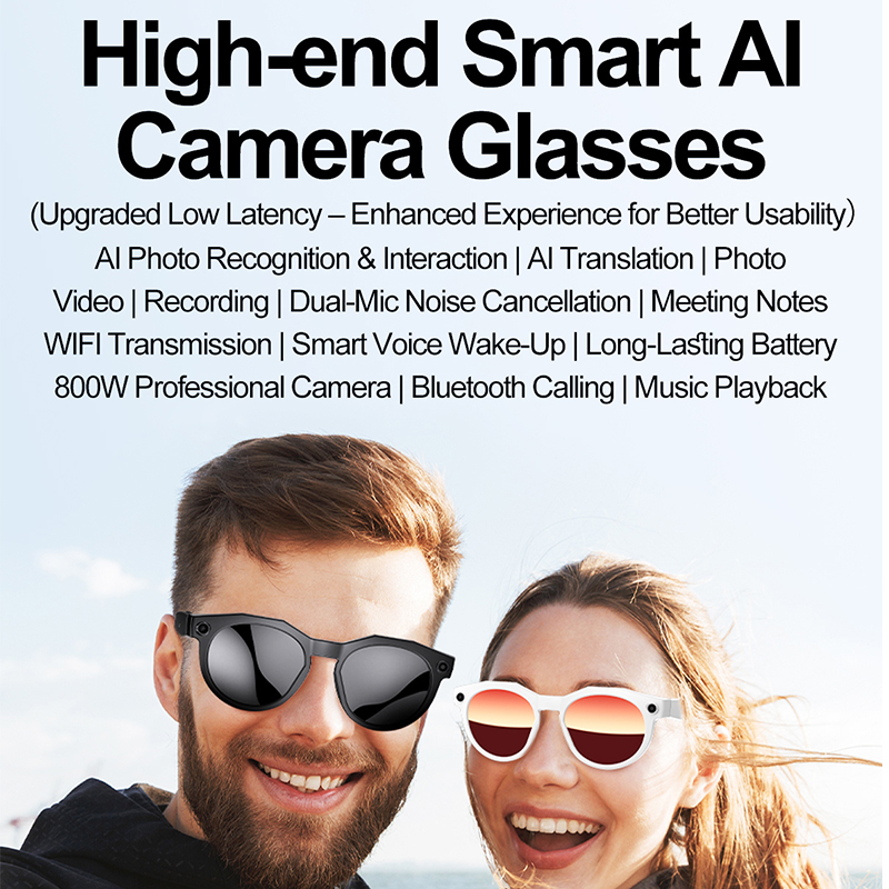 New Smart Glasses Bluetooth Ca - Photography Translate recension och pris