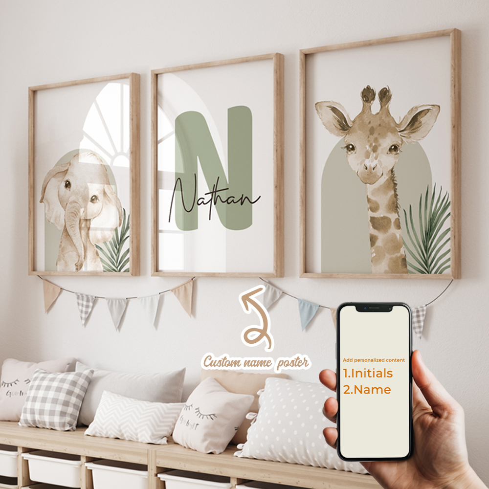 3pcs Personalized Custom Name  - Photography Image recension och pris
