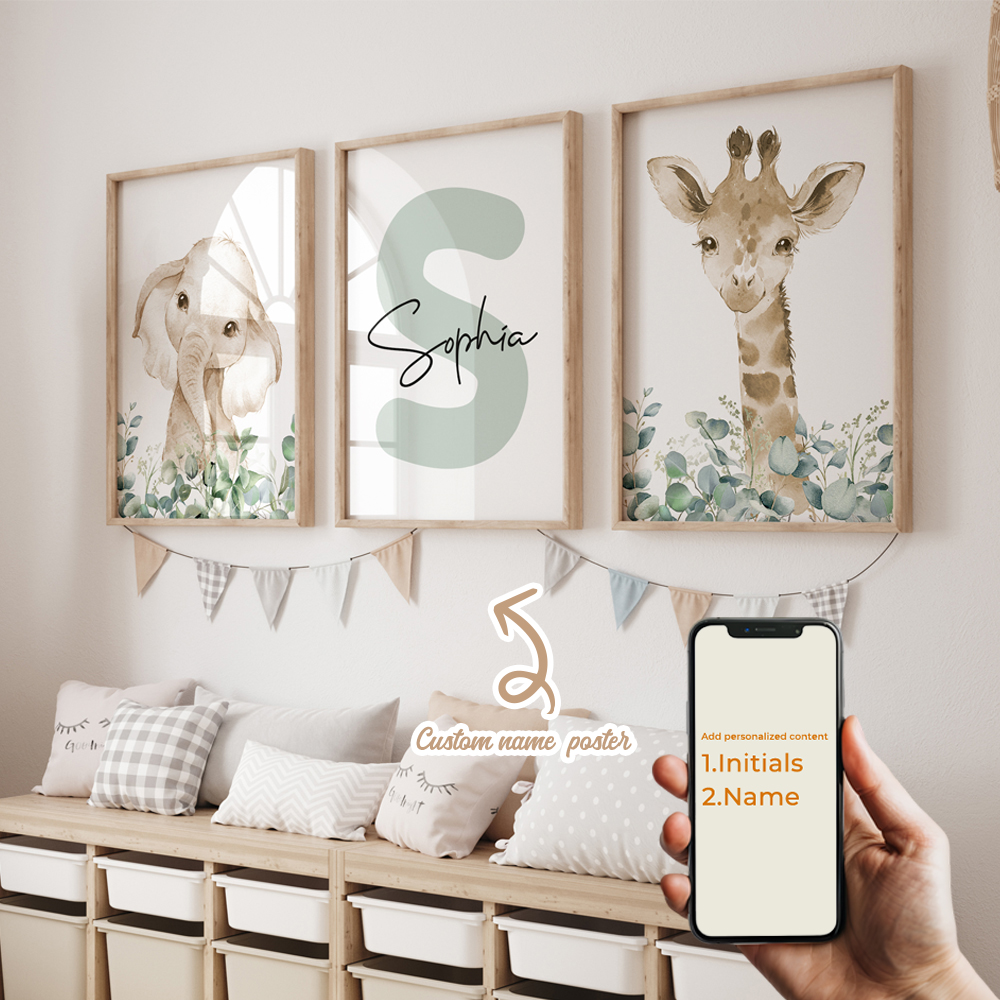 3pcs Personalized Custom Name  - Photography Image recension och pris