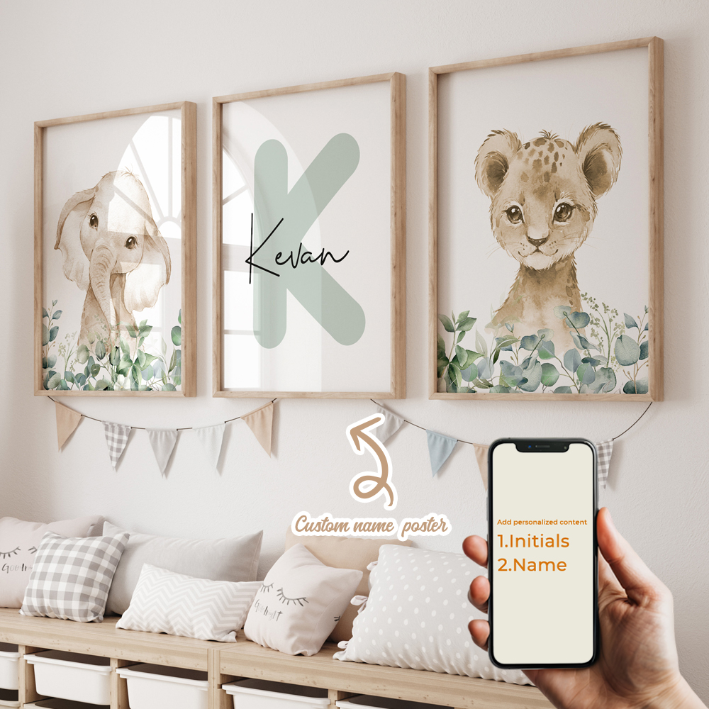 3pcs Personalized Custom Name  - Photography Image recension och pris