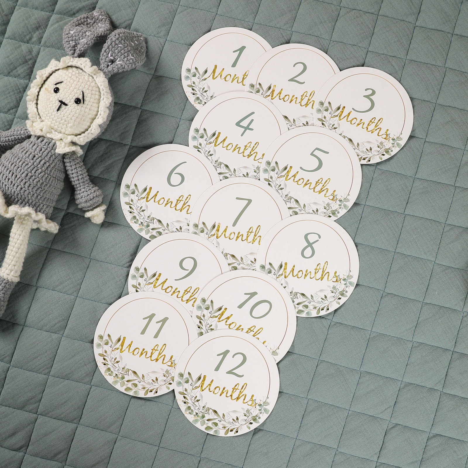 Baby Milestone Number Monthly  - Photography Paper recension och pris