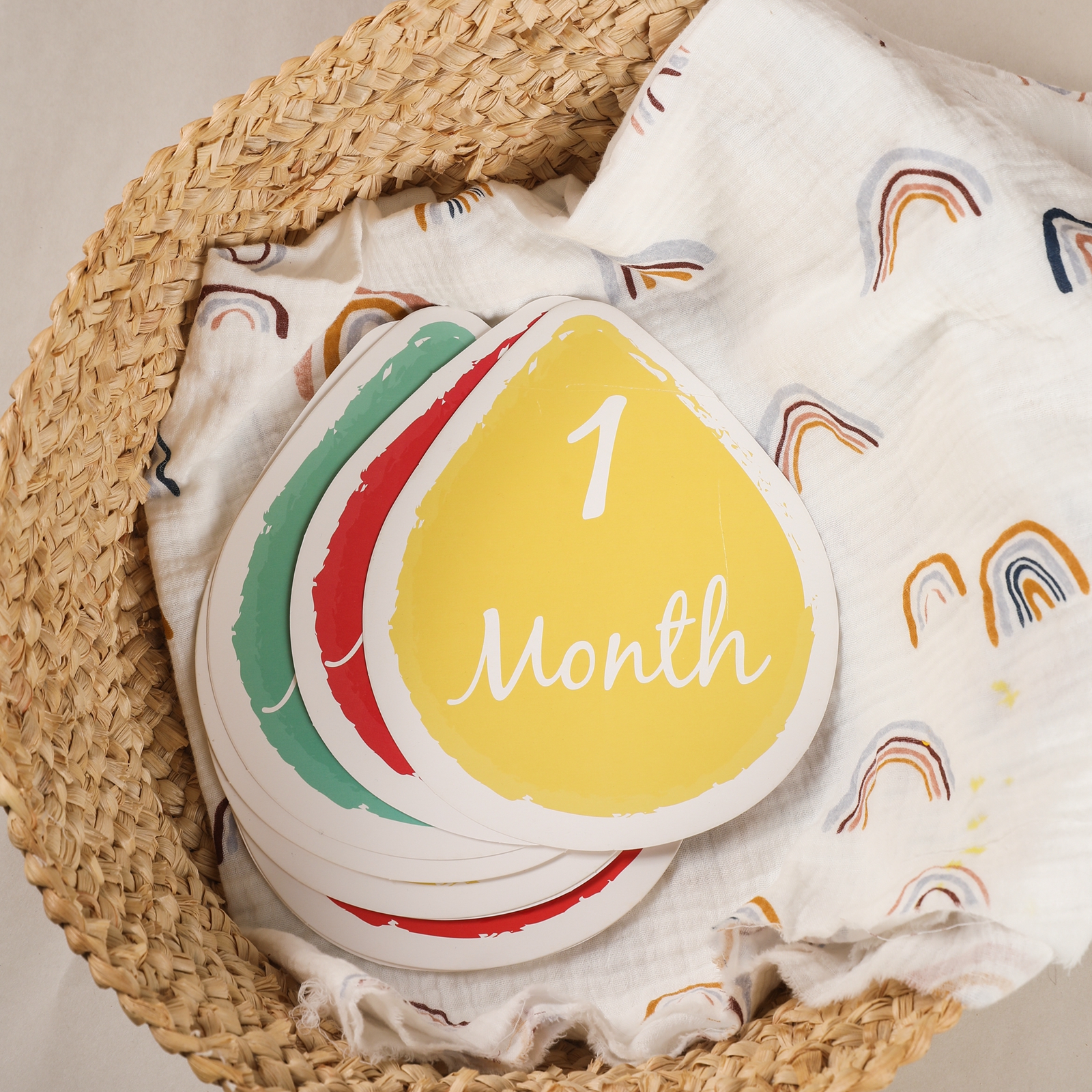 Baby Milestone Number Monthly  - Photography Paper recension och pris