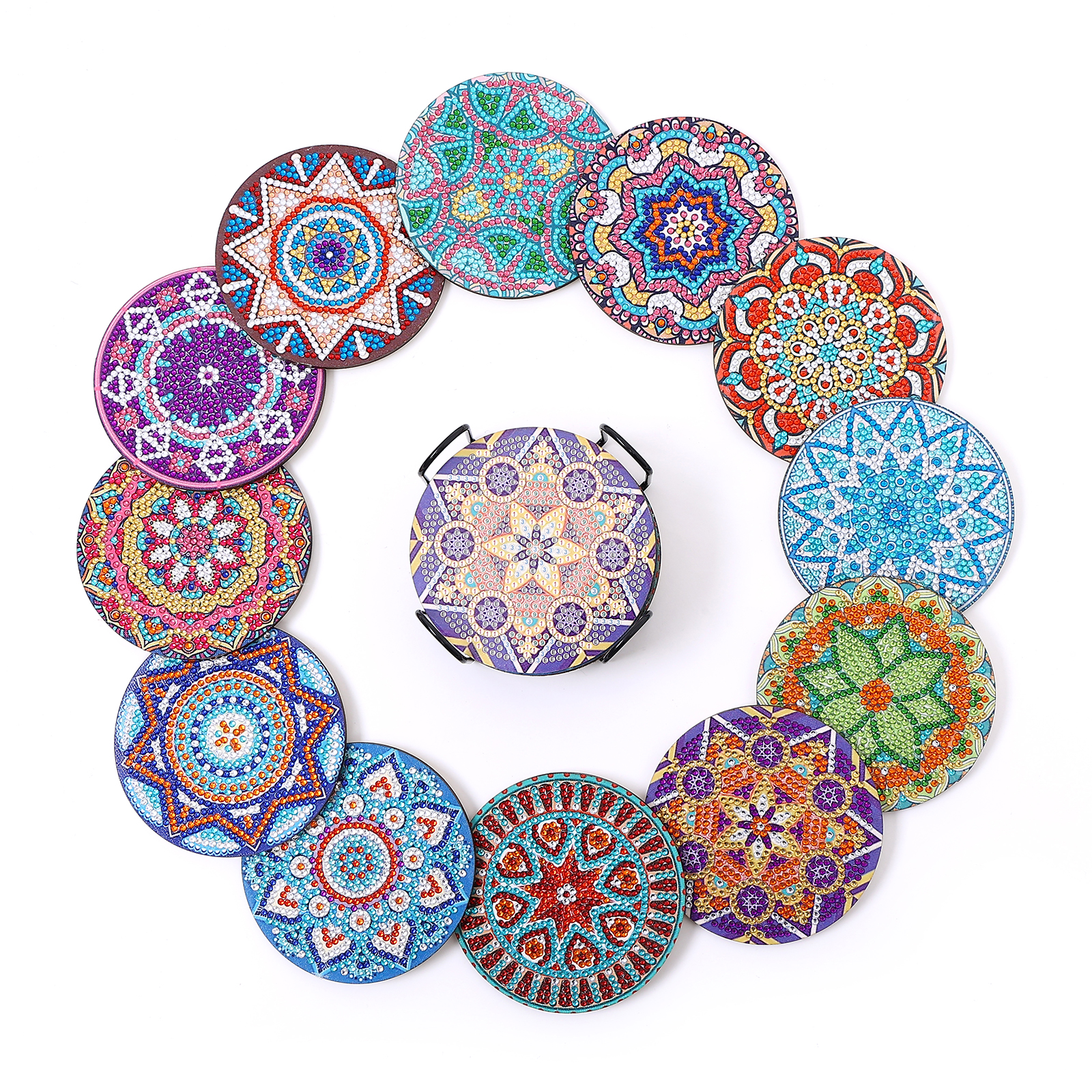12Piece Manda Floral Pattern C - Photography Desk recension och pris