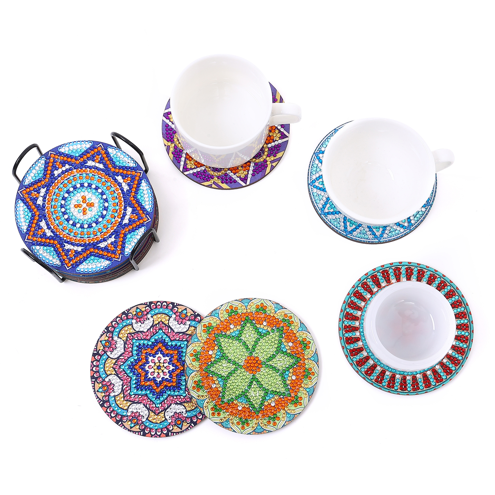 12Piece Manda Floral Pattern C - Photography Desk recension och pris