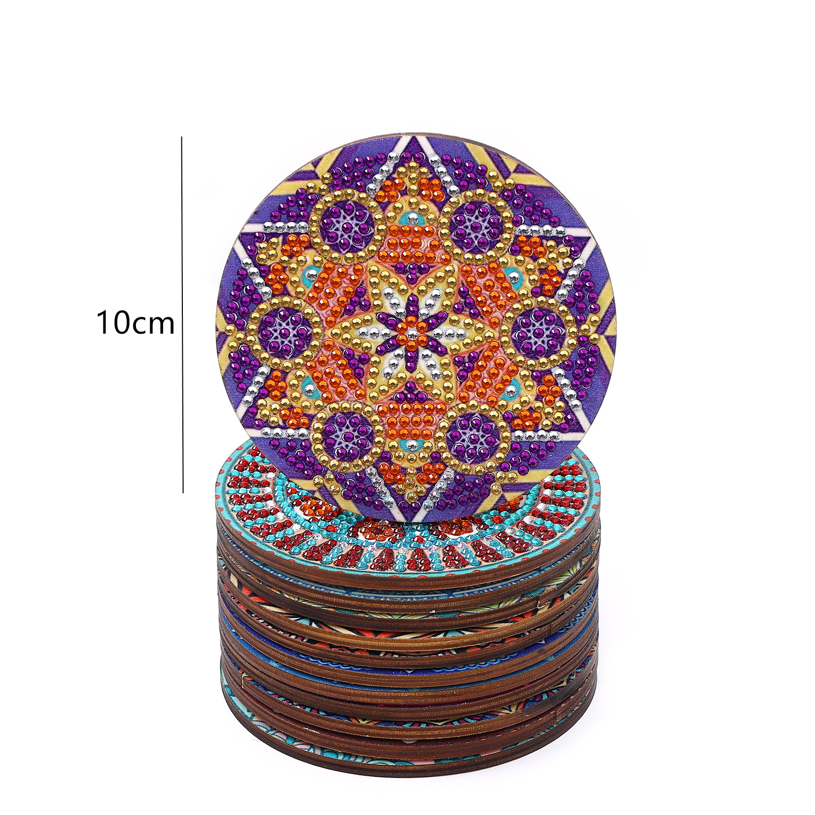 12Piece Manda Floral Pattern C - Photography Desk recension och pris