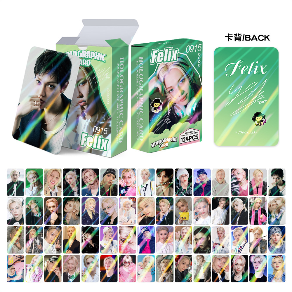 KPOP 124PCS FELIX Stray Kids A - Photography Paper recension och pris