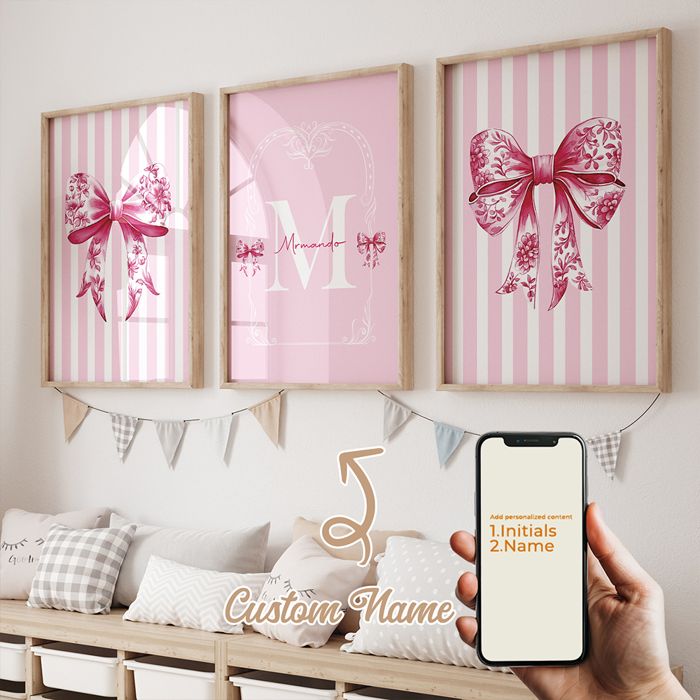 3pcs Personalized Custom Name  - Photography Image recension och pris