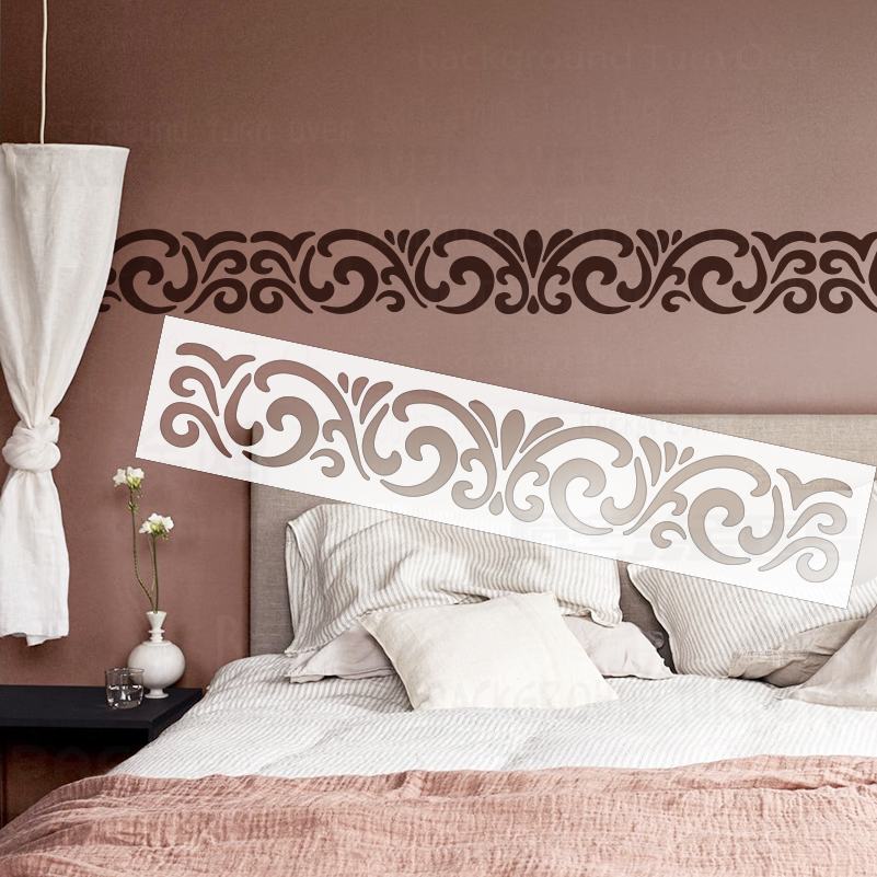 80cm - 120cm Wall Stencil Deco - Photography Angle recension och pris