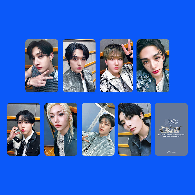 8 PCS K-pop Straykids' profile - Photography Paper recension och pris