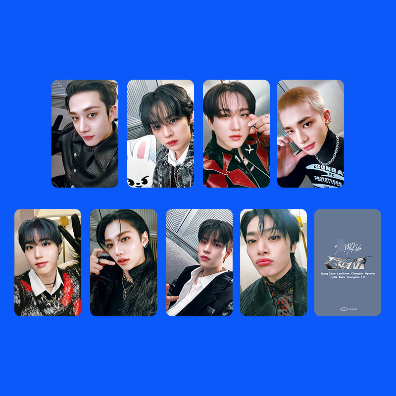 8 PCS K-pop Straykids' profile - Photography Paper recension och pris