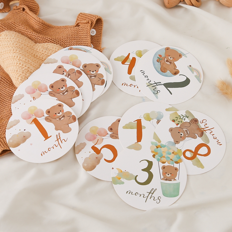 16pc Paper Milestone Newborn P - Photography Paper recension och pris