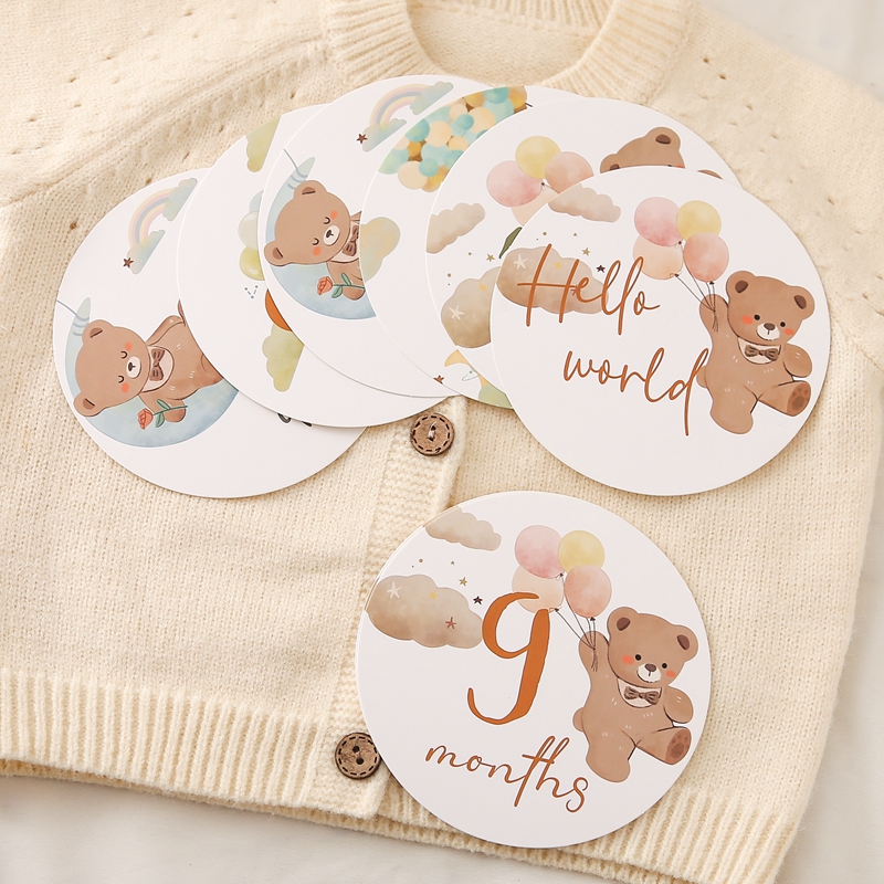 16pc Paper Milestone Newborn P - Photography Paper recension och pris