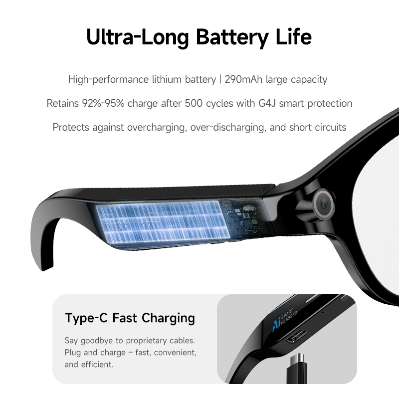 Lenovo 4K Smart Glasses Men HD - Photography Unit recension och pris