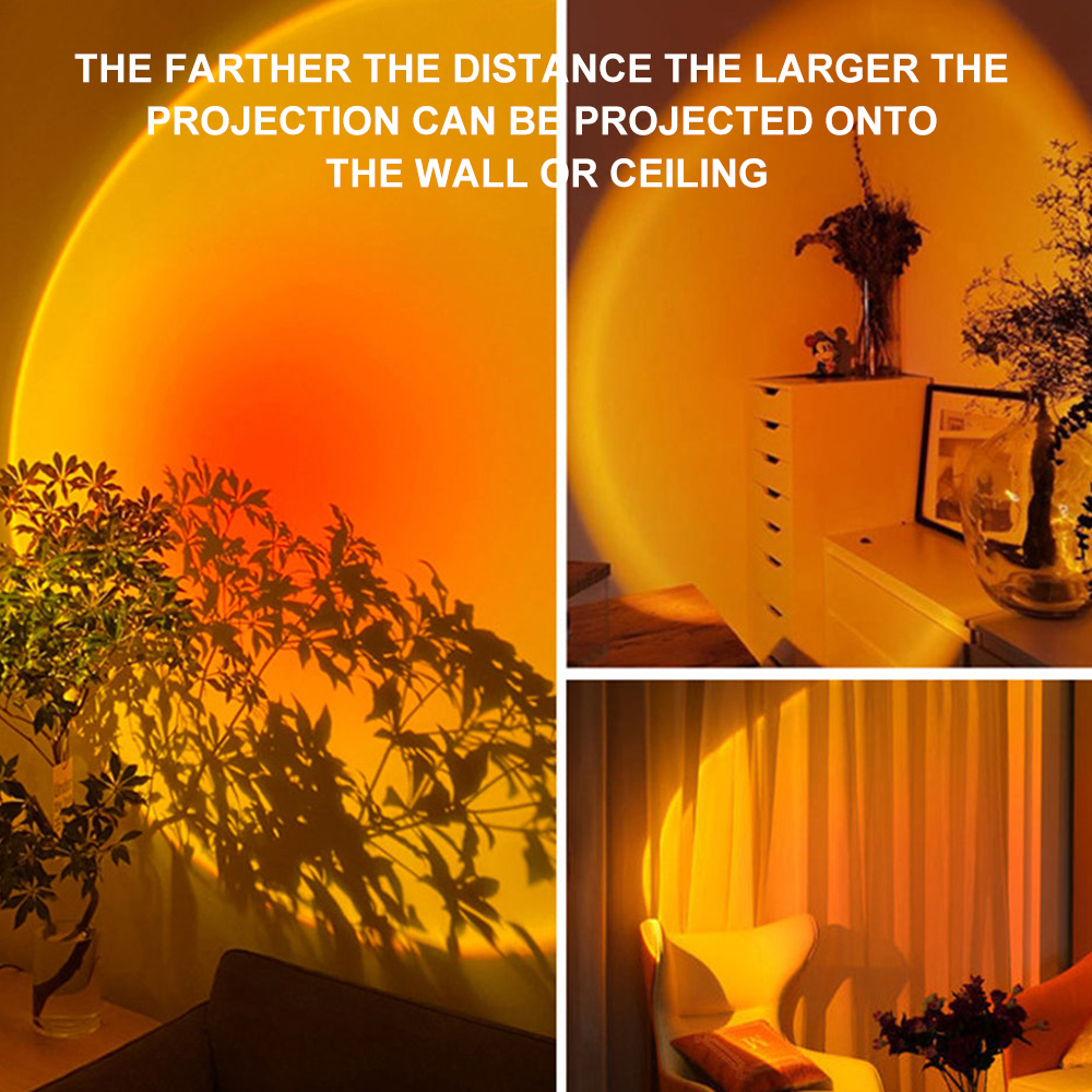 USB Sunset Lamp Projector Led  - Photography Desk recension och pris