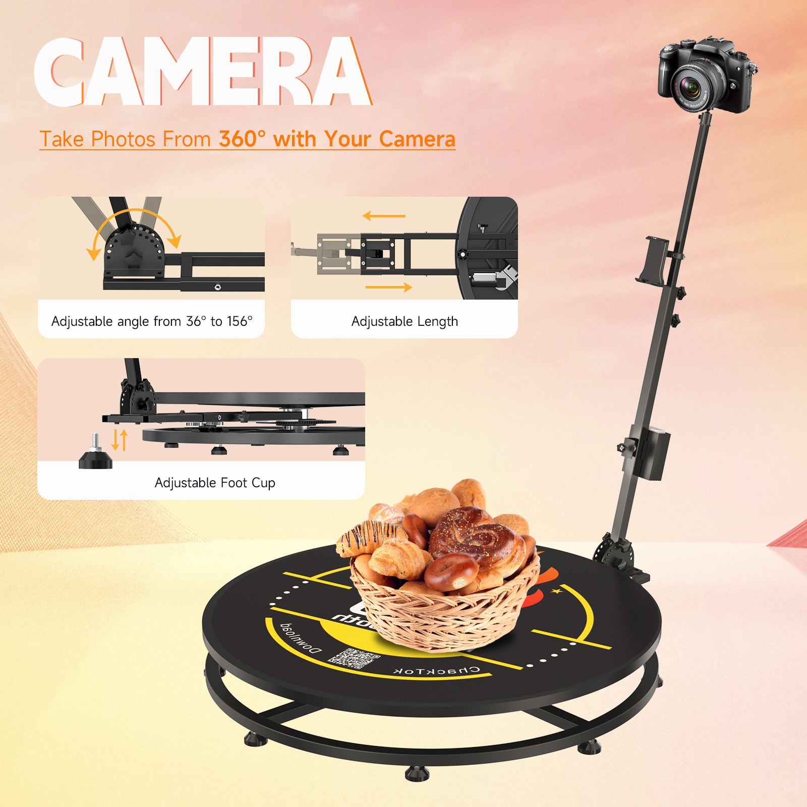 MWE 360 Photo Booth Machine fo - Photography Website recension och pris